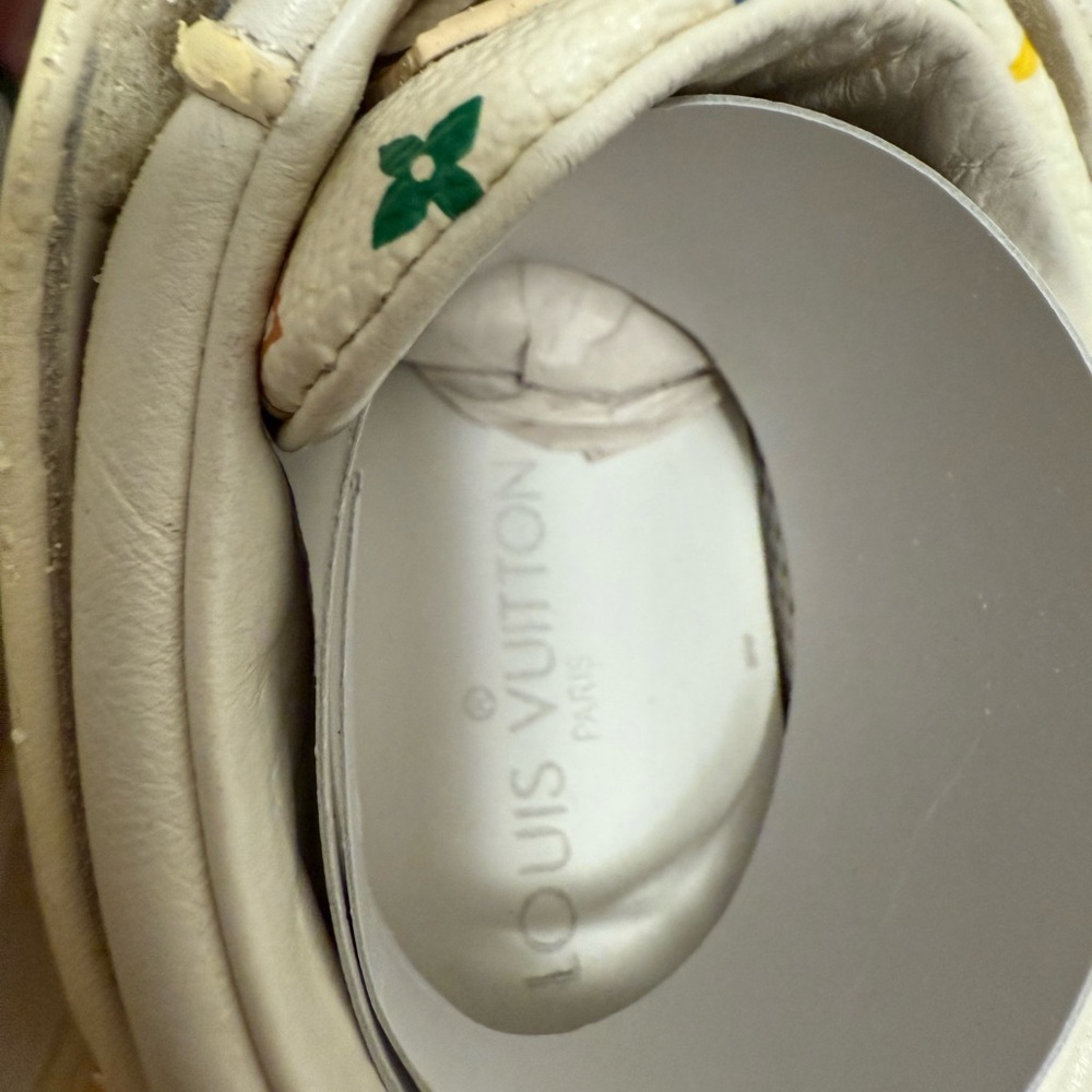 Louis Vuitton Murakami Multi-Color Monogram Leather Shoes - size 5.5W (4M) - Picture 8 of 8